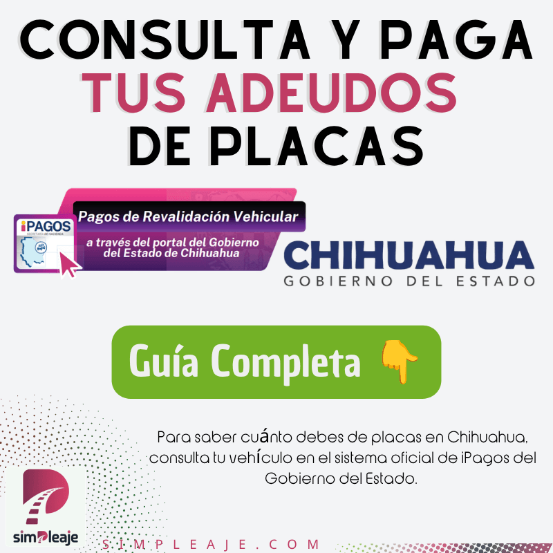 Adeudo Vehicular Chihuahua: consulta cuánto debes de placas