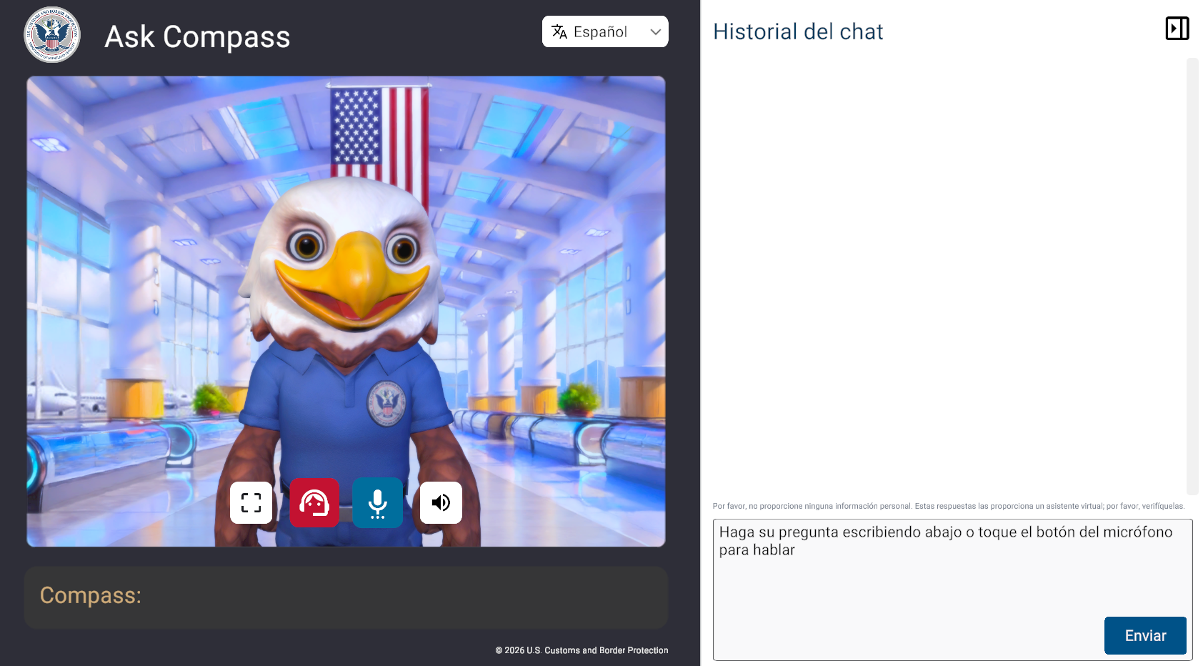 Chat Ask Compass Aduanas y Proteccion Fronteriza de Estados Unidos 1 Simpleaje - Peajes y Autopistas de México