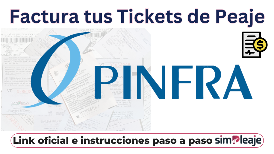 PINFRA Facturación de Tickets