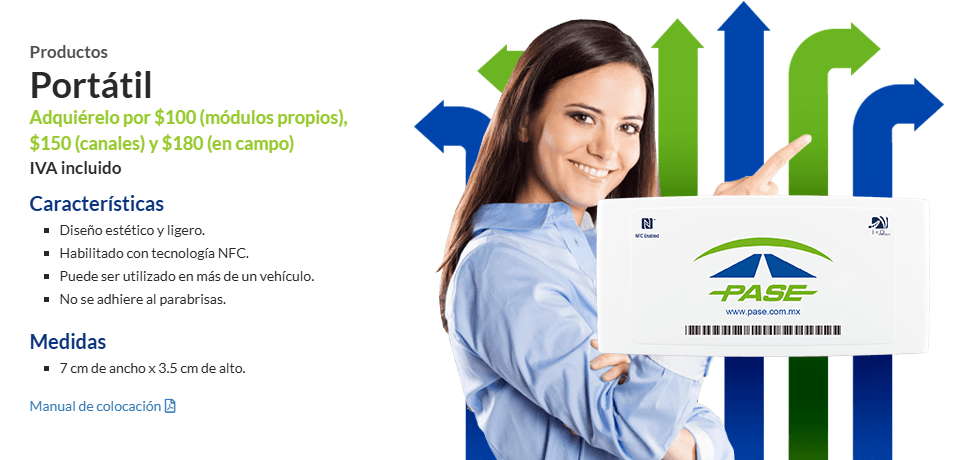 TAG PASE Portátil
