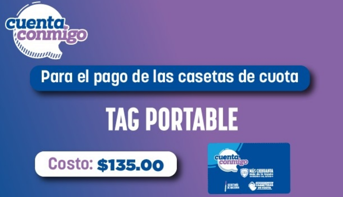 TAG Portable Telepeaje Chihuahua