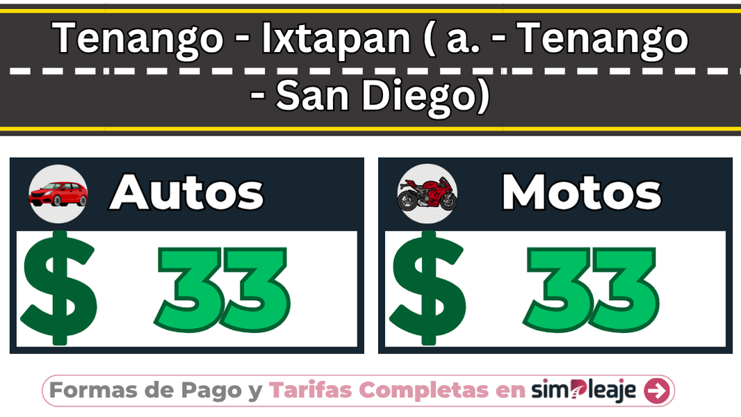 Tenango – Ixtapan ( a. – Tenango – San Diego)