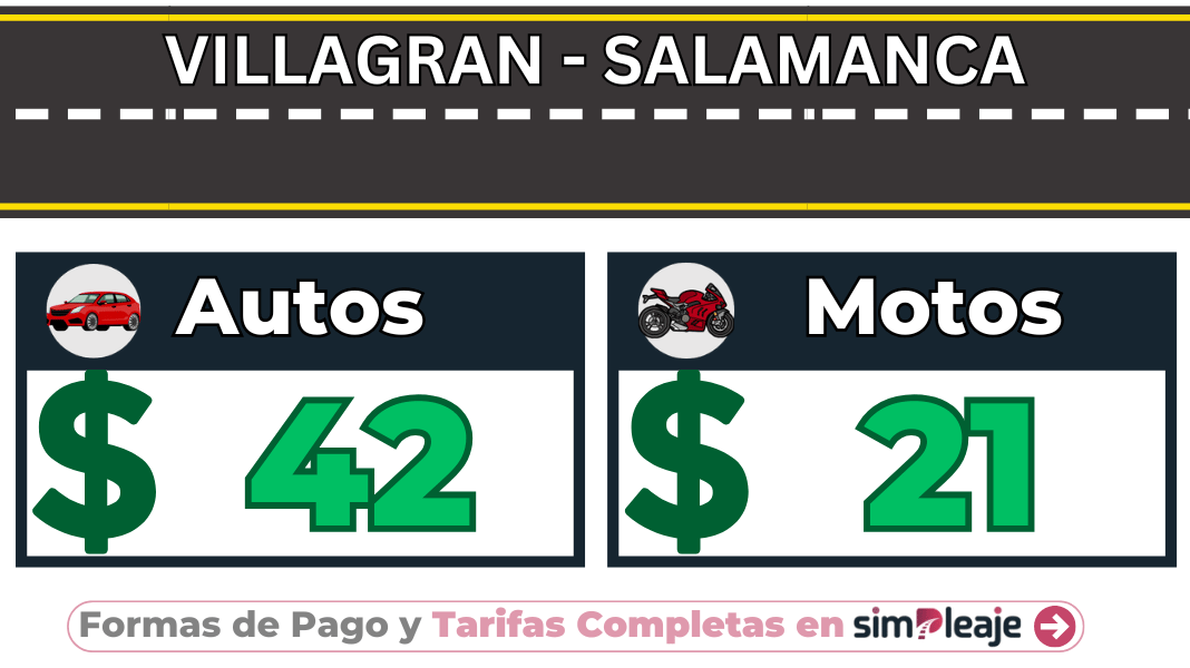 VILLAGRAN SALAMANCA Simpleaje - Peajes y Autopistas de México