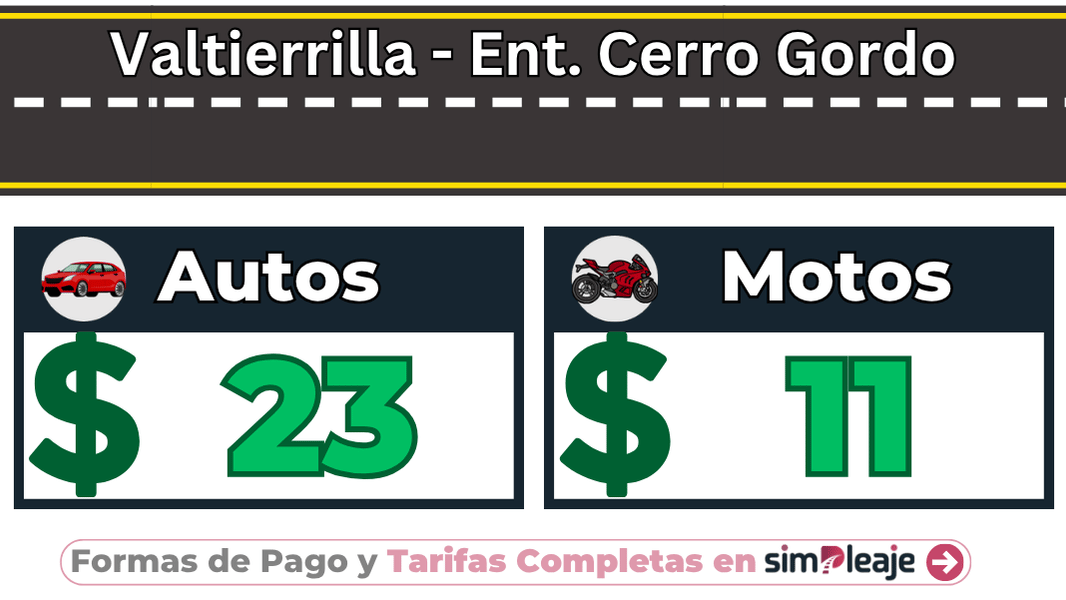 Valtierrilla – Ent. Cerro Gordo