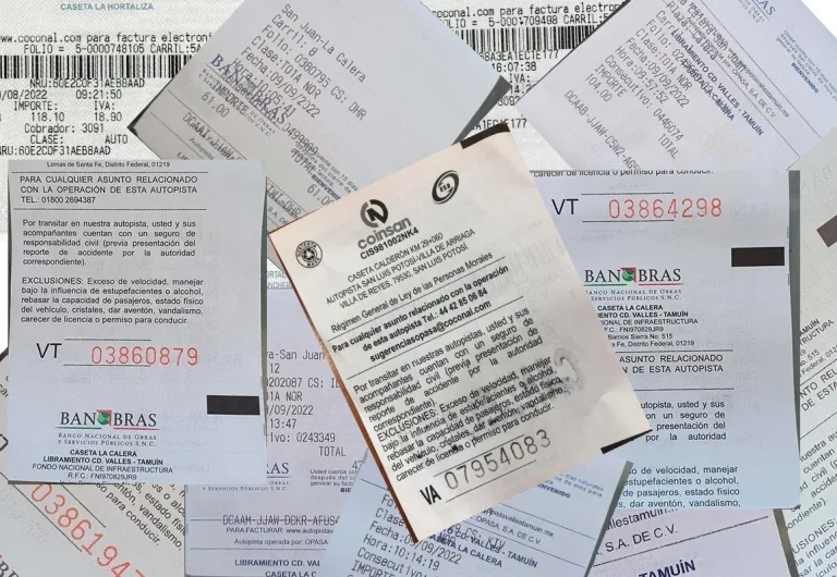 tickets de peaje para facturar Simpleaje